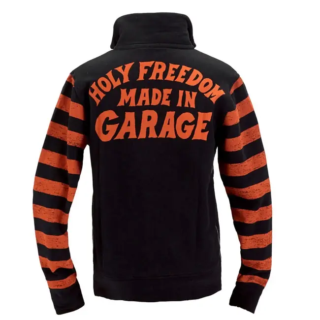 Holy Freedom Garage Zip huppari Korkea Laatu