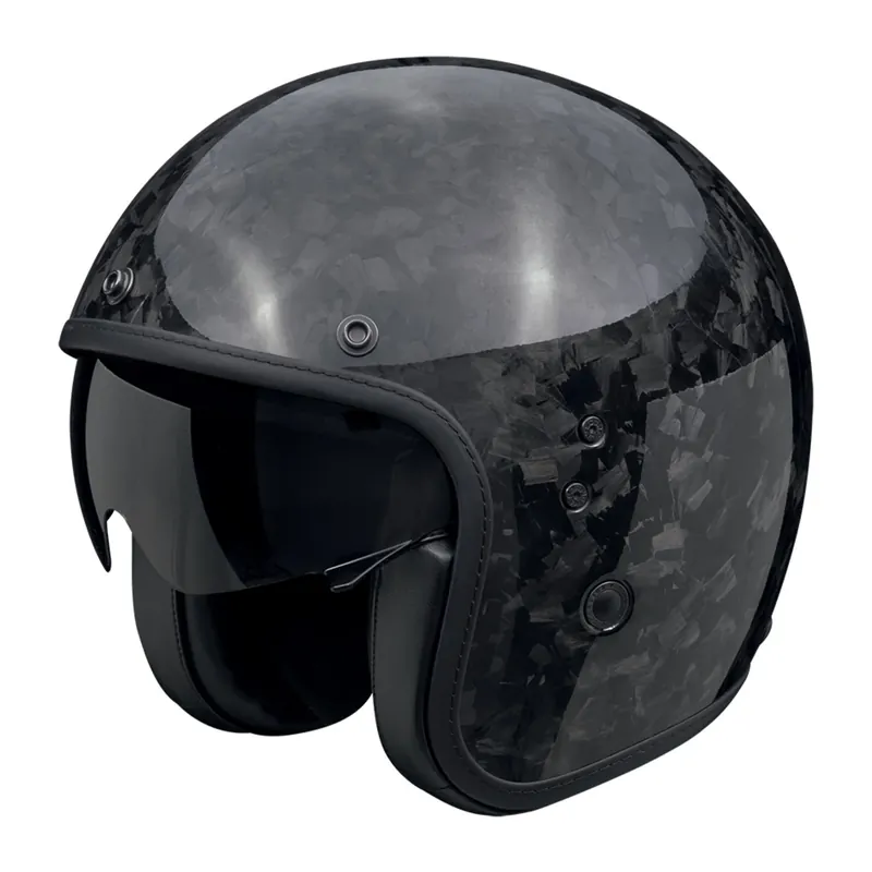 Scorpion Belfast Evo Onyx Carbon Open -moottoripyöräkypärä Kausialennus