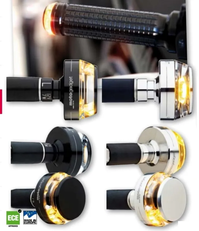 Tangonpäävilkut MotoGadget MO.BLAZE DISC LED Uusi Malli