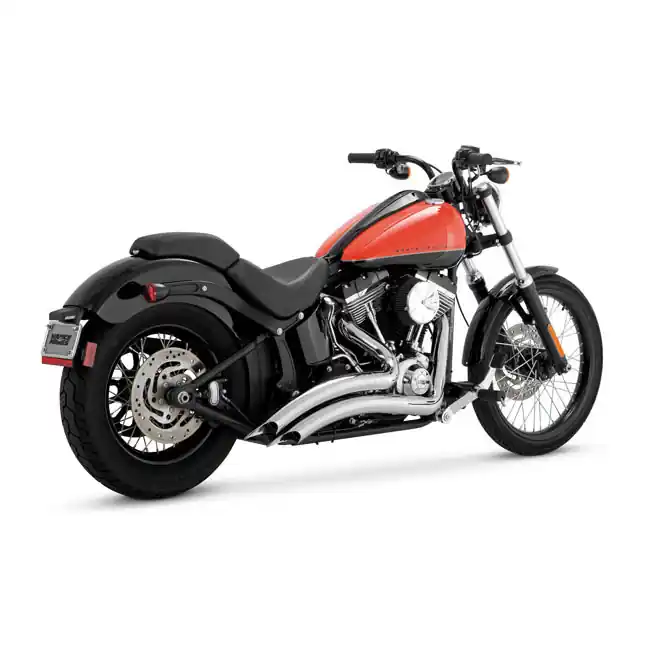 VANCE HINES 2-1/2" BIG RADIUS PCX HD 86-17 Softail, kromi Suosittu