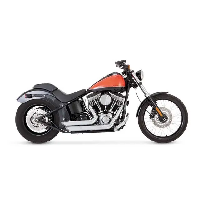 VANCE HINES 2-1/2" SHORTSHOTS STAGGERED 12-17 Softail Tarjous