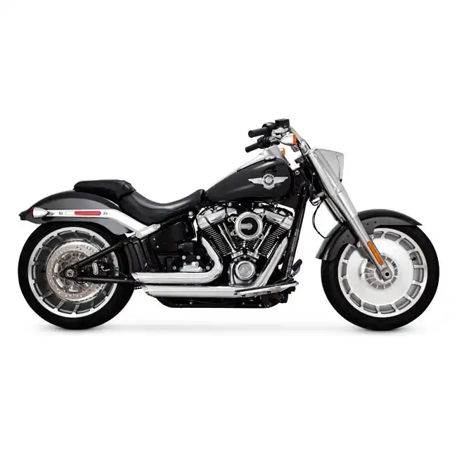 VANCE HINES SHORTSHOTS STAGGERED PCX HD M8 Fat Boy ja Breakout, kromi Erikoistarjous
