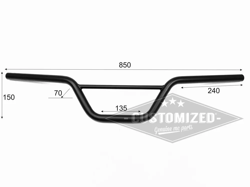 Halpa Hinta SCRAMBLER tanko 6"