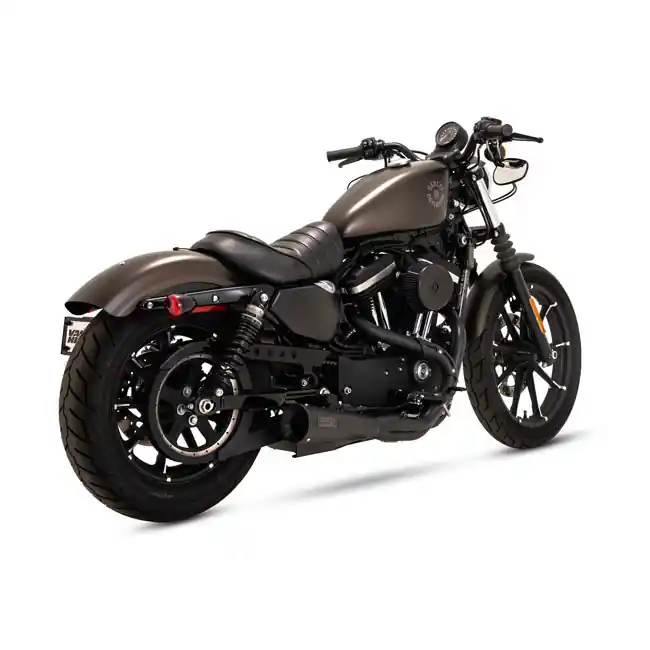 VANCE HINES UPSWEEP 2-1 PCX HD Softail 18-20, musta Suosittu