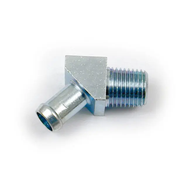 Sertifioitu 1/4" NPT kulmaliitin 3/8" letkulle