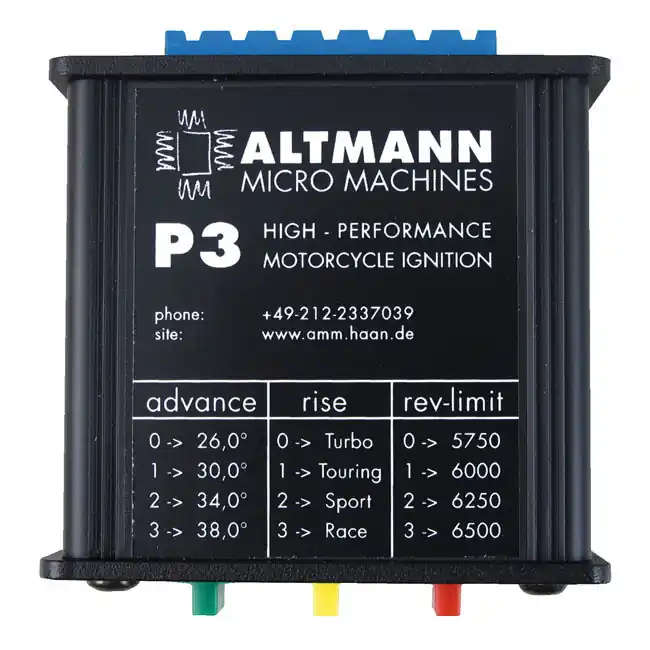 Tukkuhinta ALTMANN AMM-P3 SINGLE FIRE sytytys yksikkö HD 99-17 Twin Cam; 04-20 Sportster