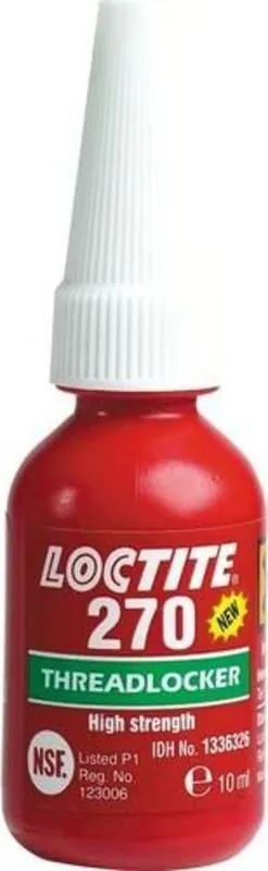 Ajankohtainen LOCTITE 270 10 ml luja KIERRELUKITE