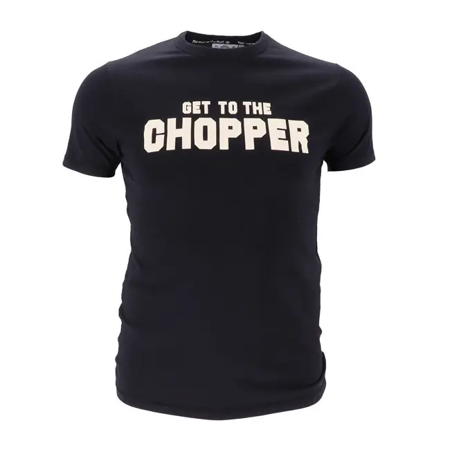 13-1/2 GET TO THE CHOPPER T-paita musta Sertifioitu