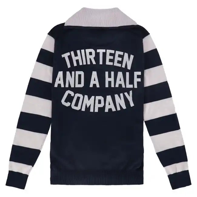13-1/2 OUTLAW navy/offwhite classic biker JERSEY Aito