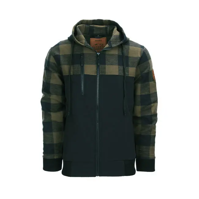 Halpa Lumbershell takki musta/vihreä