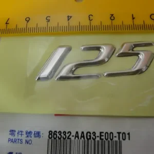 "125" -tarra, Kymco Poisto