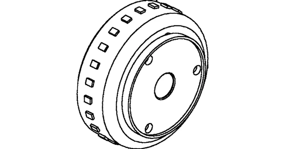 Kampanjahinta Magneetto, magneeton pyörä