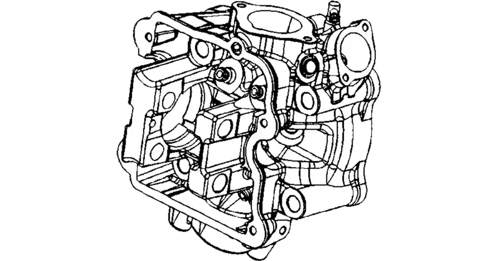 Sylinterikansi Kymco 350i Flash-Tarjous