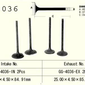 Alennettu Hinta VESRAH - MOOTTORIN IMUVENTTIILI GG-4036-IN