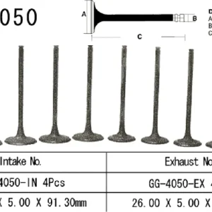 Suoraan Valmistajalta Vesrah GG-4050-EX pakoventtiili