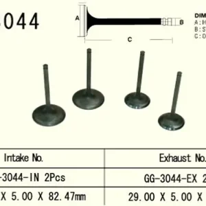 Alennus Vesrah GG-3044-EX pakoventtiili