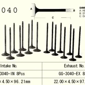 Ajankohtainen Vesrah GG-3040-IN imuventtiili
