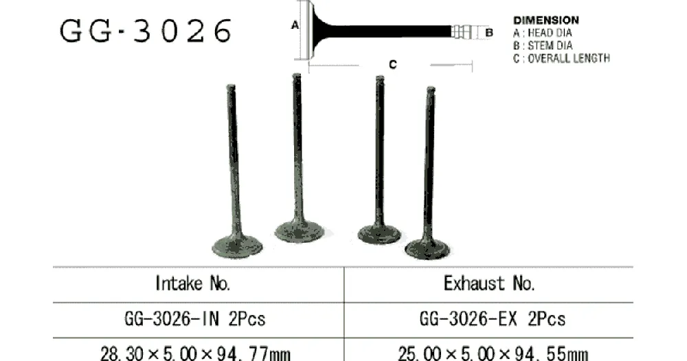 Vesrah GG-3026-EX pakoventtiili Osta Tänään