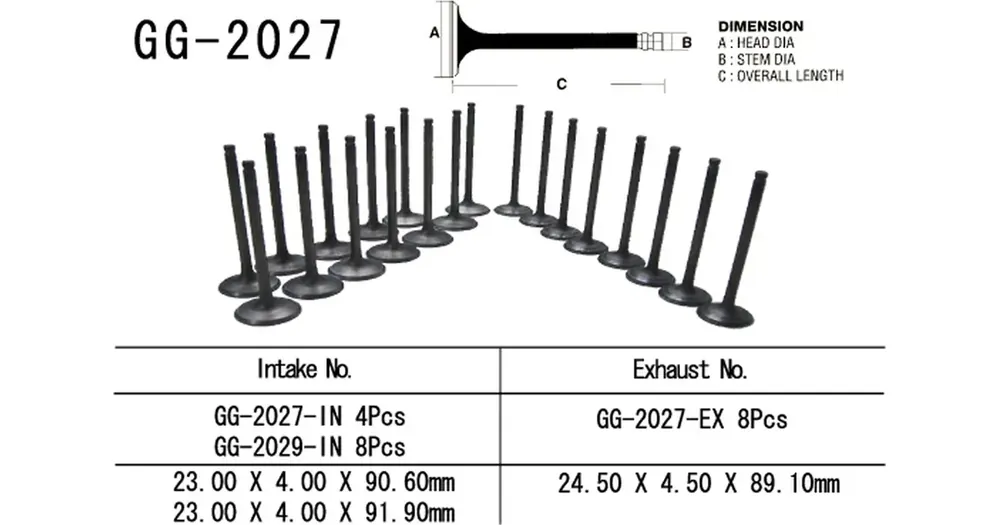 Vesrah GG-2027-EX pakoventtiili Eniten Myyty