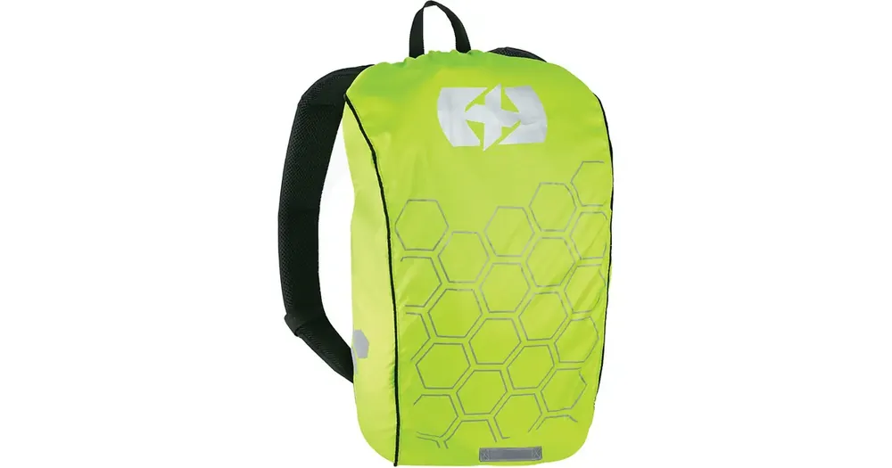 Reppukansi, vedenpitävä, heijastava, fluo keltainen Oxford Bright Backpack Cover Yellow Heti Saatavilla