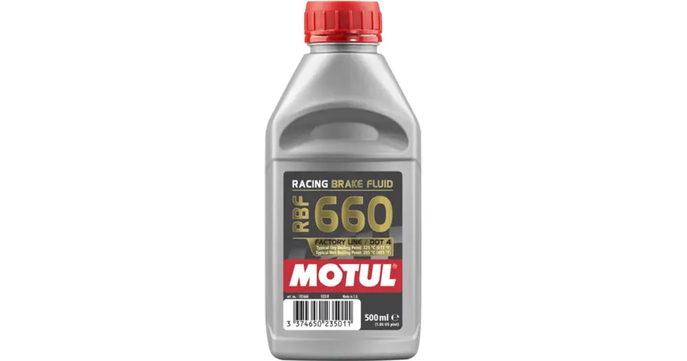 DOT4-jarruneste MOTUL RBF 660 Racing Brake Fluid FL 500 ml Edullinen Hinta
