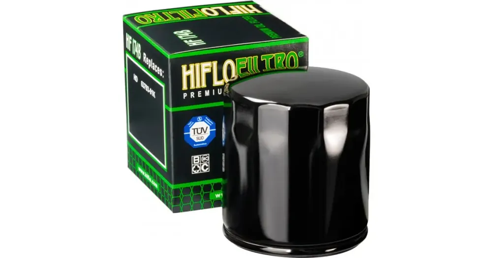 HifloFiltro öljynsuodatin, kiiltävän musta HF174B Alennus