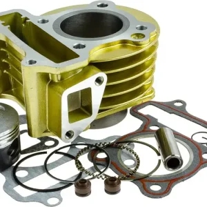 Sylinterisarja 44.00mm 60cc valurauta tappi 13mm keltainen 139QMB/QMA (GY6 50) 4T Edullinen Hinta