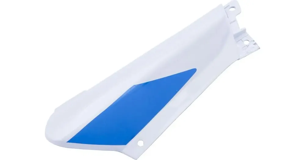 Vasen sivukate (takaosa) valk/sin Romet ADV 250 Loppuunmyynti
