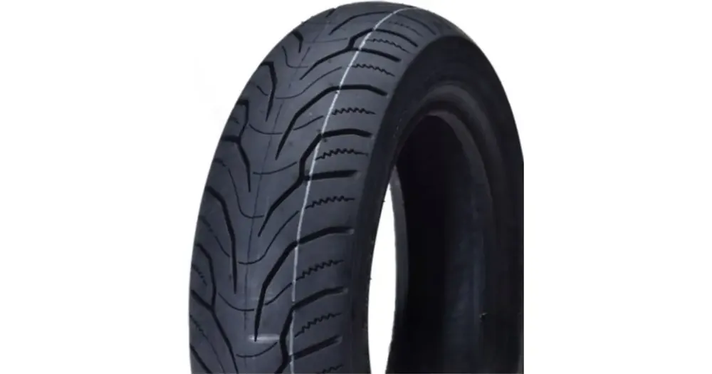 Viikonlopputarjous Skootterin rengas 100/90-14, 57P, TL - sisärenkaaton, Vee Rubber 396