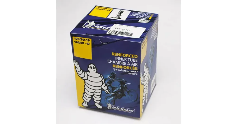 Sisäkumi 3.25-19, 100/90-19, 110/80-19, 110/90-19 Michelin CH 19MF suora venttiili TR4 Heti Saatavilla