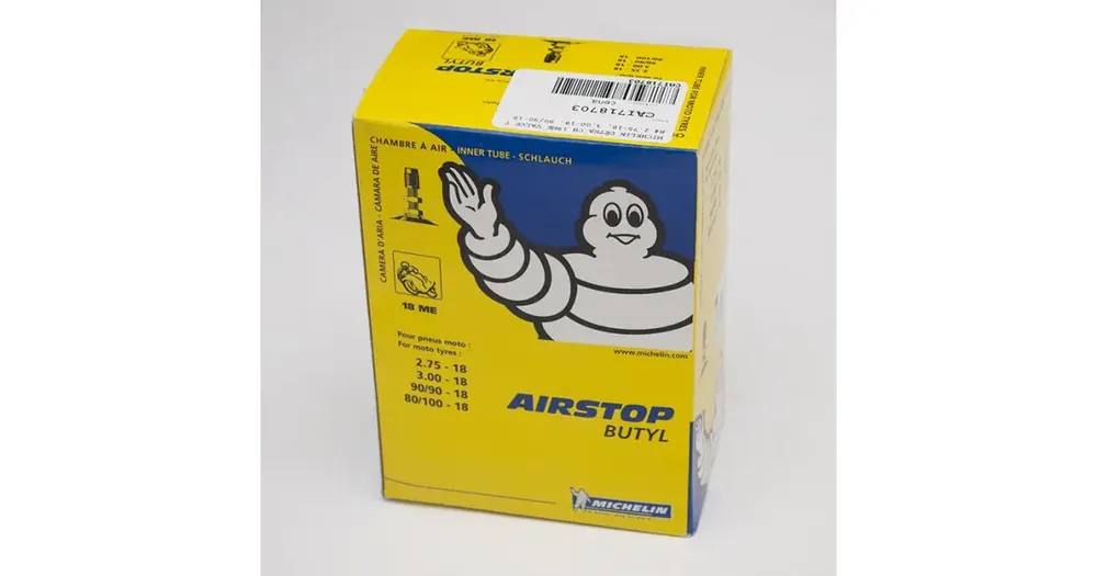 Tukkuhinta Sisäkumi 3.25-18 - 4.60-18, 100/90-18, 110/90-18, 120/90-18, 130/80-18 Michelin CH 18MG suoralla TR4 venttiilillä