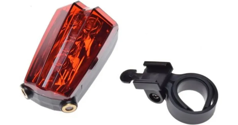 Halpa Hinta LED-takavalo polkupyörään + laser, vedenkestävä