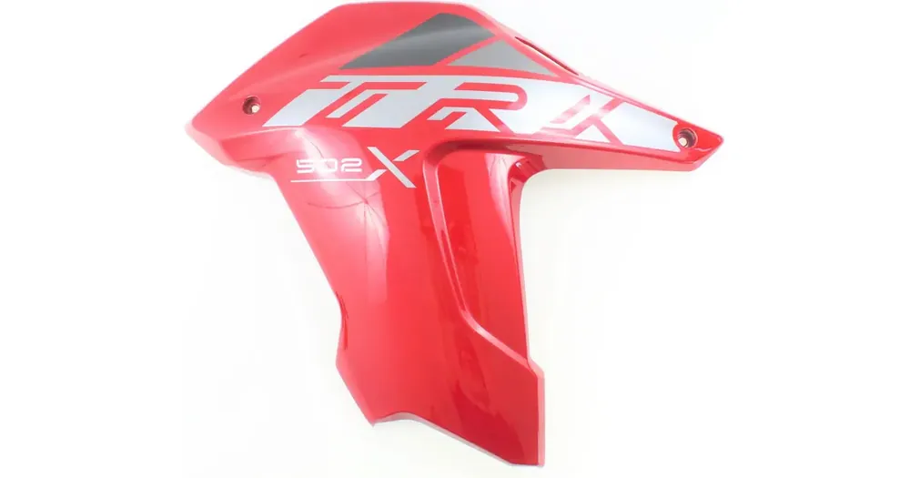 Vasemman puoleinen punainen etukatesivu BENELLI TRK 502X Sertifioitu