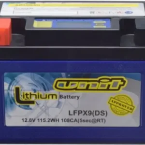 Suoraan Valmistajalta Unit LFPX9-BS litiumakku (YTX9-BS) 12V 180CCA