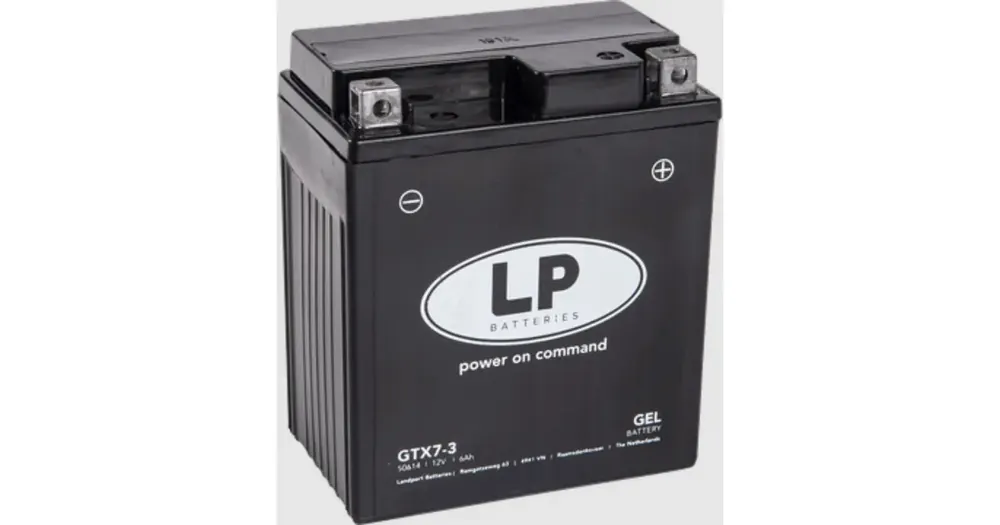 Landport GTX7-3 geeliakku 12V 6Ah 114x71x130mm 90CCA Vain Rajoitetun Ajan
