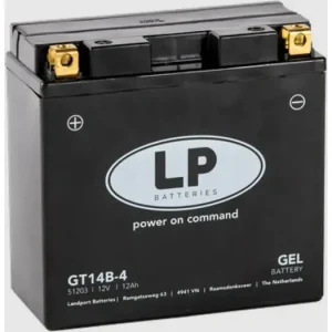 Landport GT14B-4 geeliakku 12V 12Ah 151x70x147mm 190CCA Loppuunmyynti
