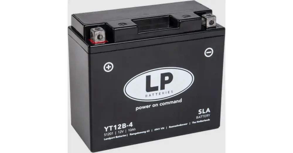 Landport YT12B-4 huoltovapaa akku 12V 11Ah 150x70x130mm 175CCA Halpa Hinta