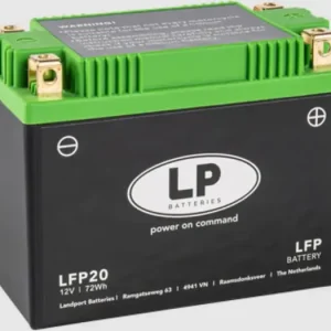 Halpa Landport LIFEPO4 LFP20 (YTX20BS) litiumioniakku 12.8V 6Ah 72Wh 165x86x130mm 360CCA