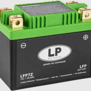 Landport LIFEPO4 LFP7Z (YTZ7S) litiumioniakku 12.8V 2.2Ah 28.8Wh 107x56x85mm 150CCA Suoraan Valmistajalta