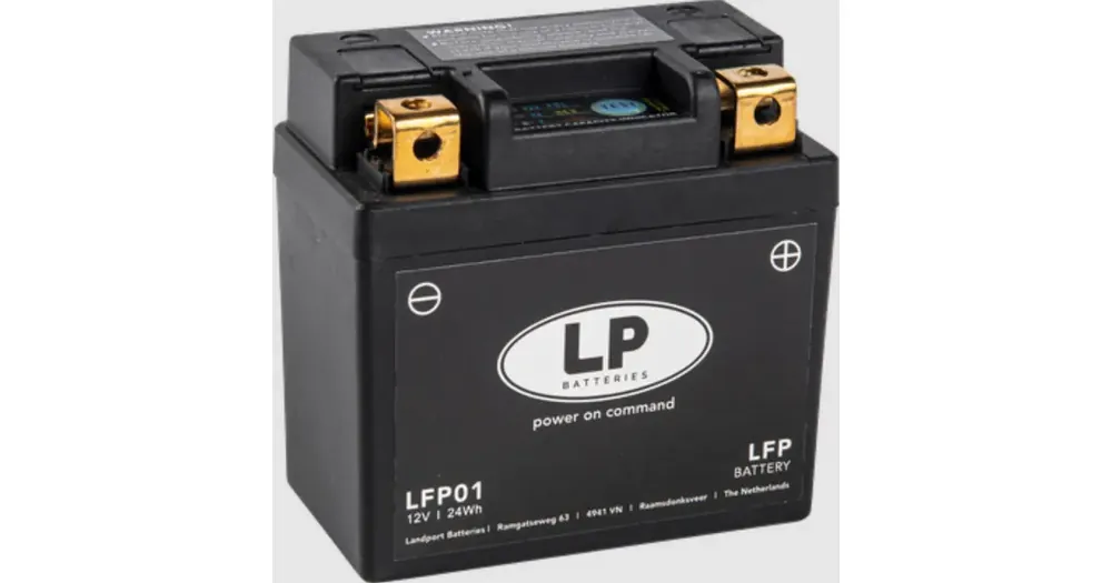 Halpa Landport LIFEPO4 LFP01 litiumioniakku 12,8V 2Ah 24Wh 92x52x90mm 120CCA