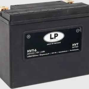 Vain Rajoitetun Ajan Huoltovapaa akku Landport Heavy HVT-6 HEAVY V-TWIN 12V 23Ah 203x88x162mm 350CCA