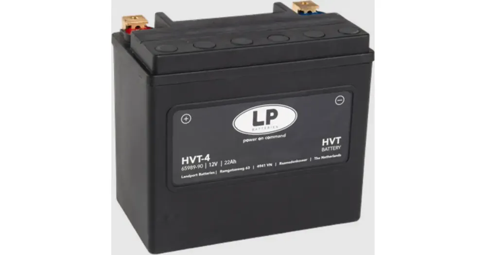 Huoltovapaa akku Landport Heavy HVT-4 HEAVY V-TWIN 12V 22Ah 173x98x154mm 325CCA Halpa