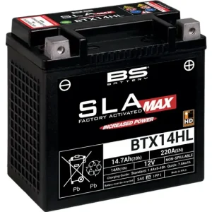 Huoltovapaa akku BS Battery BTX14HL Max (YTX14L-BS) 12V 14Ah 149x87x144mm 230CCA Tarjous
