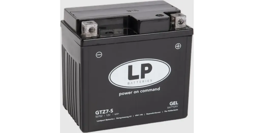 Landport GTZ7-S geeliakku 12V 6Ah 113x70x107mm 70CCA Osta Verkossa