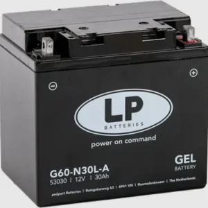 Landport G60-N30L-A geeliakku 12V 30Ah 178x123x166mm 325CCA Aito