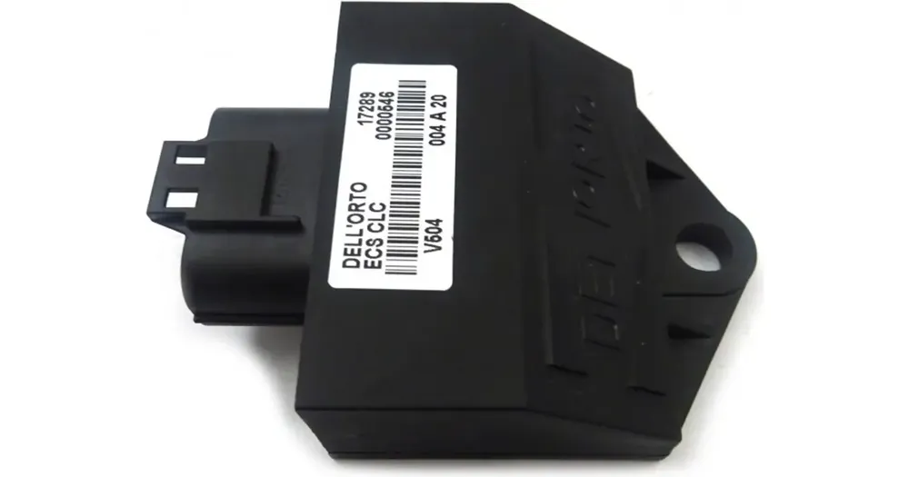 Halpa ECU moottorinohjain, Dellorto, nopeusrajoitin 65 km/h, vain Junak 108 Euro 4 -malleille
