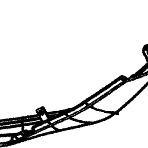 Aito Takakate, vasen yläosa, mattamusta NEP Kymco K-Pipe