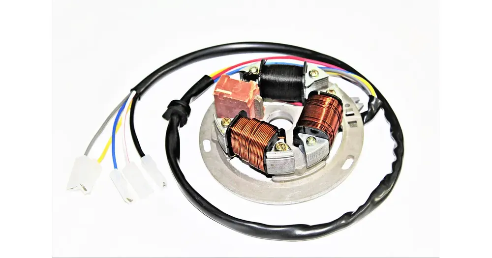 Staattori sytytyspuola, vaihtovirtalaturin staattori, 12V Power Force Simson S51 Uutuus