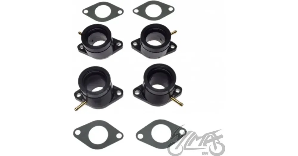 Kaasuttimen imukaula, 4 kpl, WM Motor, Yamaha XJ 650 / XJ 750 Halpa