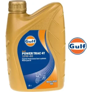Alennus Moottoriöljy 4T GULF POWER TRAC 10W40 puolisynteettinen 1L